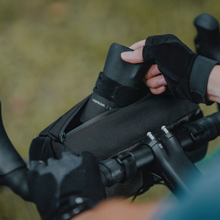 Bolsa para manillar Topeak Tubular Barbag 3.8L (Negro)