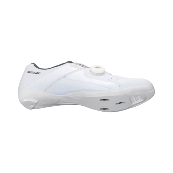Used Shimano Women's TR9 Triathlon Shoe, in white, Size 39