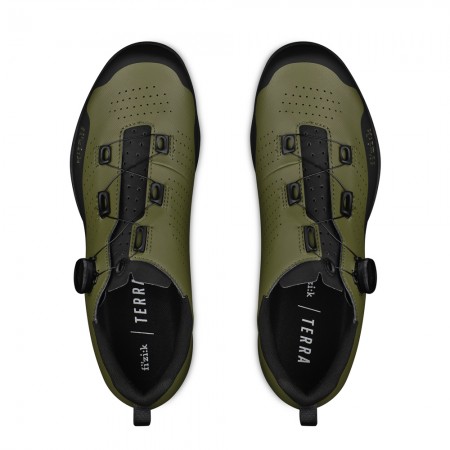 Chaussures Fizik Terra Atlas Gravel (Armée/Noir)