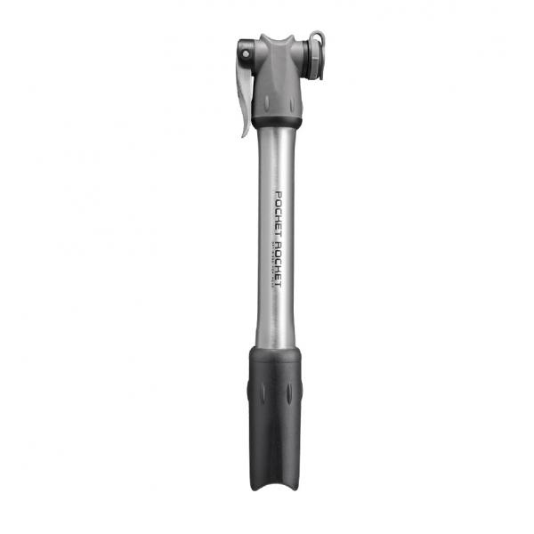 Topeak Pocket Rocket Mini Pump 11 BAR/160 PSI (Silver)