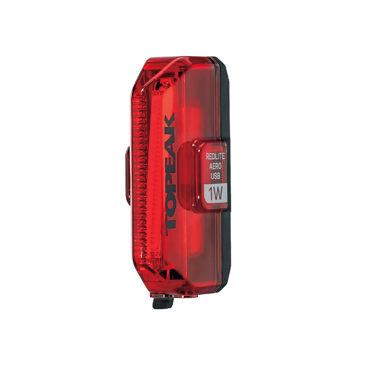 Topeak Redlite II, Fanale Posteriore LED Per Bici, 4 LED, 2 Modalità, Impermeabile, Batterie Incluse