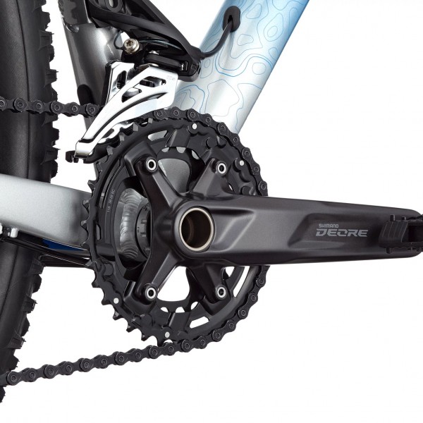 Mtb Cannondale Trail SL 4 (Gray / Blue)