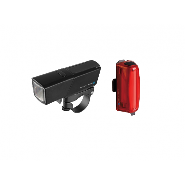 Topeak Lights PowerLite BT Combo USB-C (WhiteLite 800 BT + RedLite 80 BT)