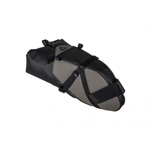 Topeak Borsa Sottosella BackLoader X (10 L) Impermeabile Con Cinturini In Velcro (Verde)