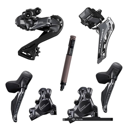 Groupe Shimano Ultegra Di2 R8100 2x12v Disc