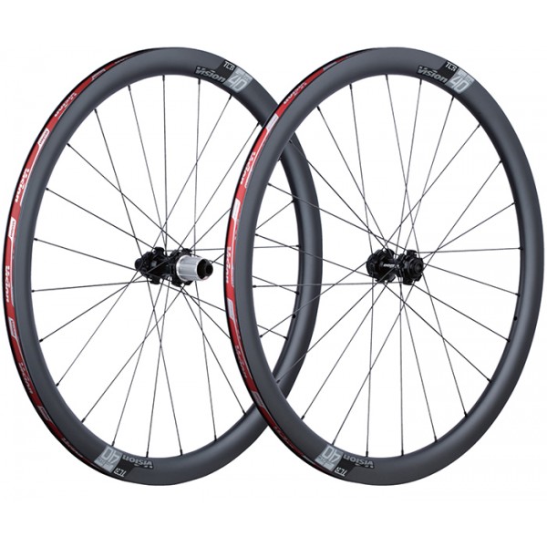 Paire de roues Vision Trimax 35 SC Disque Centerlock Tubeless Ready