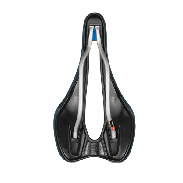 Selle Italia Sella SLR Boost Gravel TI 316 Superflow (Granito Blu)
