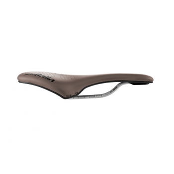 Selle Italia Sella SLR Boost Gravel TI 316 Superflow (Marrone Fango) 2