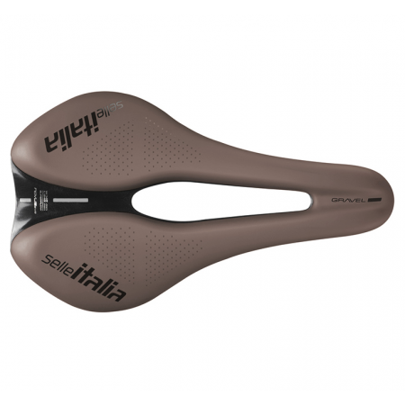 Selle Italia Sella Novus Boost Evo Gravel TM Superflow (Marrone Fango)
