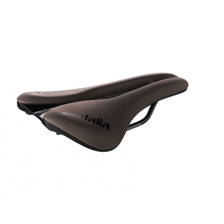 Selle Italia Sella Novus Boost Evo Gravel TM Superflow (Marrone Fango)