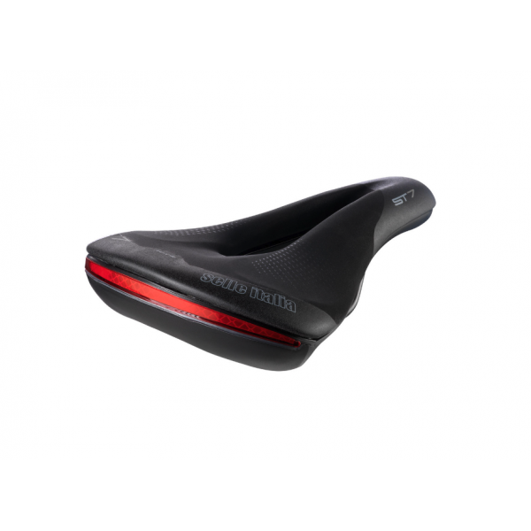 Selle Selle Italia Anatomique Vintage - Neuve De Stock Avec Petite Coupure - Noire