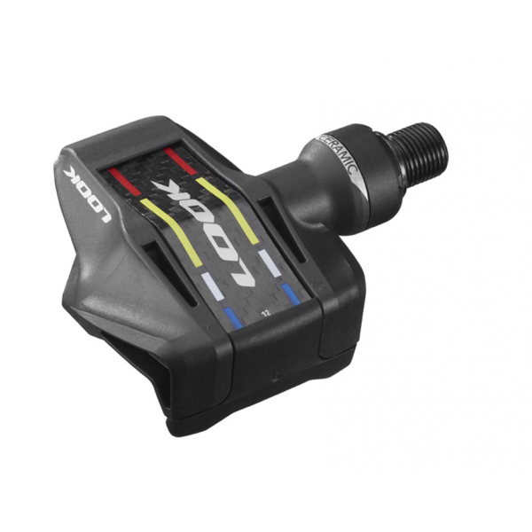 Pédales De Vélo Look Keo Blade Carbon CR Ceramic - Lame Carbone 12, Surface D'appui 705 Mm²
