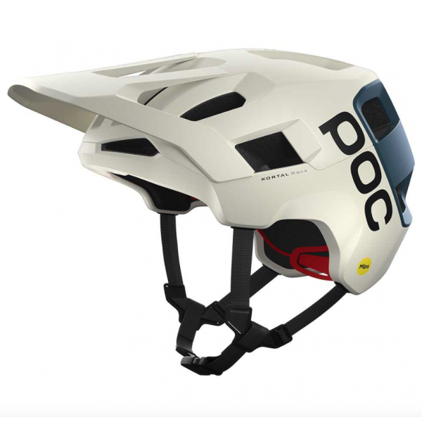 Poc Kortal Race Mips Helmet Selentine Off-WhiteCalcite Blue Matt