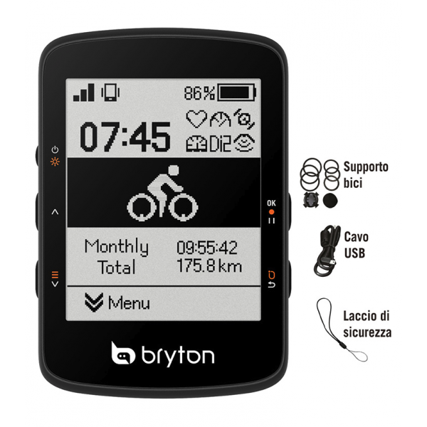 Ciclocomputador Bryton Rider 460E