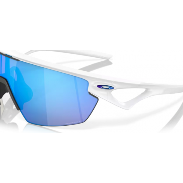 Oakley Occhiali Sphaera Matte White w/ Prizm Sapphire Polarized