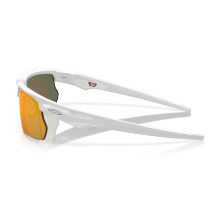 Oakley Occhiali Bisphaera Polished White w/ Prizm Ruby