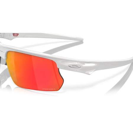 Oakley Occhiali Bisphaera Polished White w/ Prizm Ruby