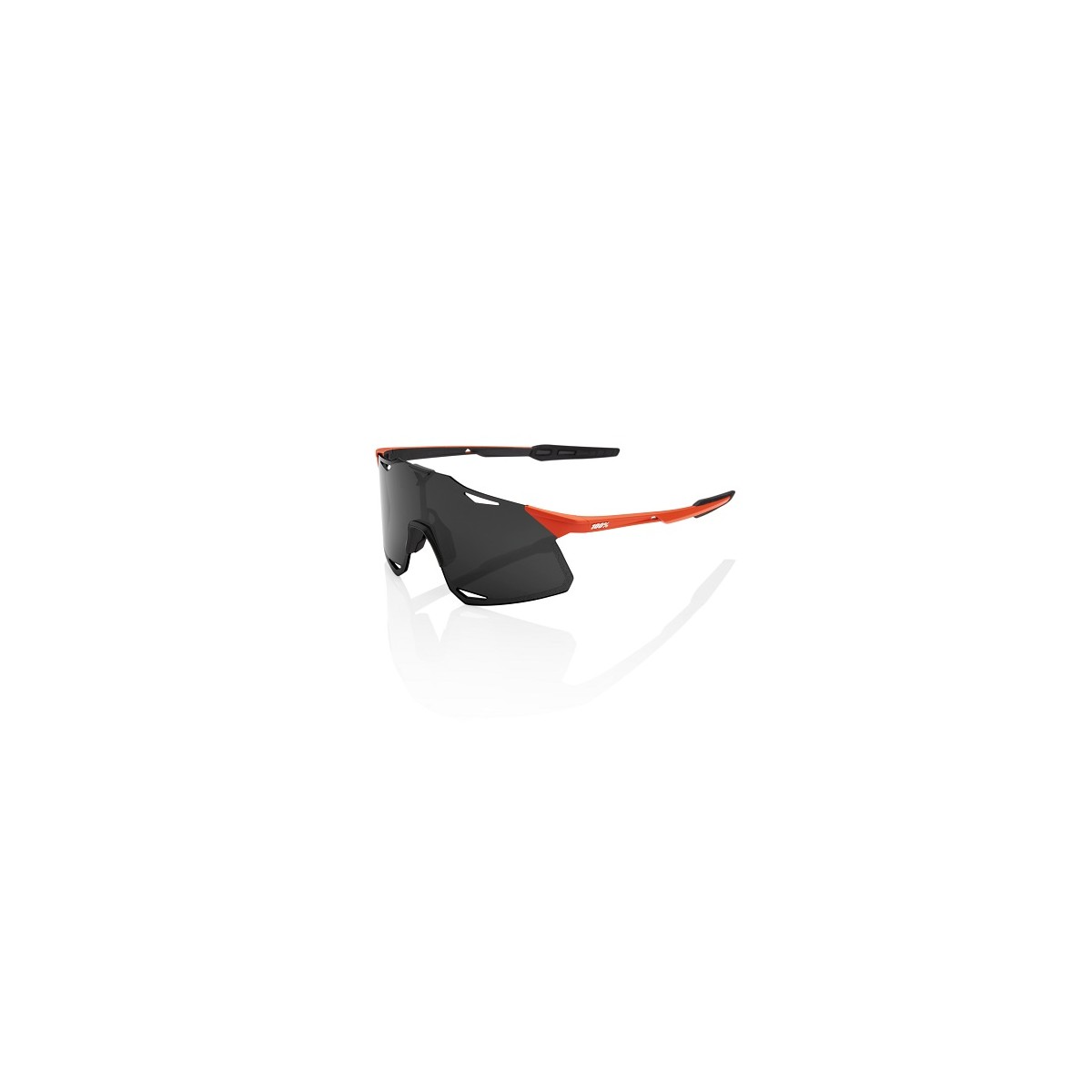 Lunettes 100% Hypercraft XS - Noir Mat / Verres Fumés - Taille Unique Unisexe - Neuf