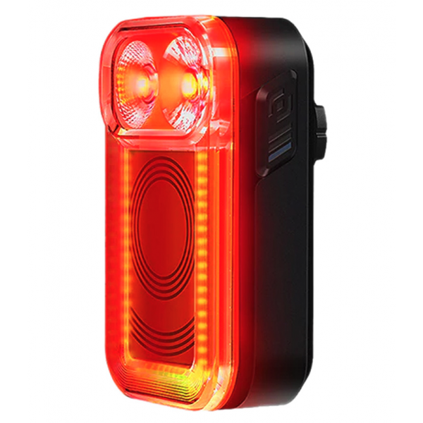 Magicshine Fanalino Posteriore A Led Rosso Seemee 100AD Usb-c (Con Sensore Di Prossimità Veicoli E Avviso Luminoso Automatico)