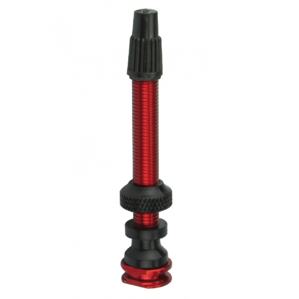 Campabros Valvola UST 50mm Doppio Foro (Rosso Con Tappo Nero)