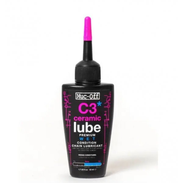 Muc-Off Lubrificante Catena C3 Wet Ceramic Lube 50ml