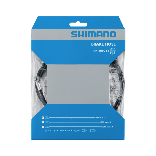 Tubi per Freni a Disco Shimano SM-BH90-SB Banjo 1700mm
