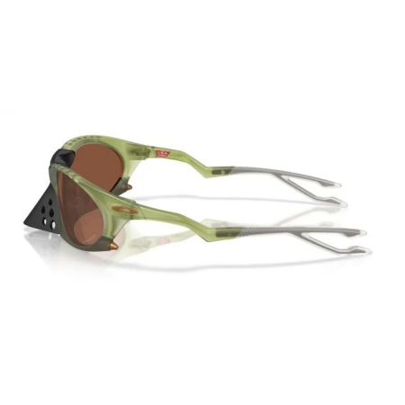 Oakley Occhiali Plantaris Matte Transparent Fern w/ Prizm Tungsten