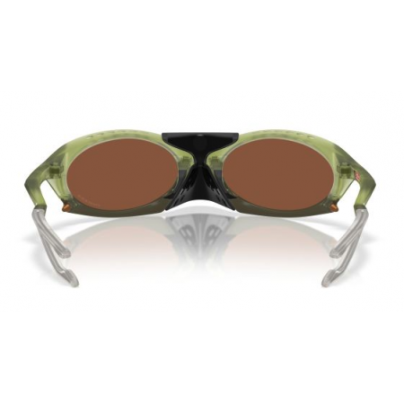 Oakley Occhiali Plantaris Matte Transparent Fern w/ Prizm Tungsten