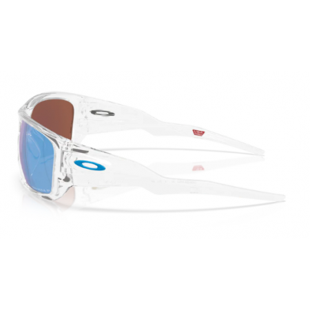 Oakley Occhiali Masseter Polished Clear w/ Prizm Deep Water Polarized