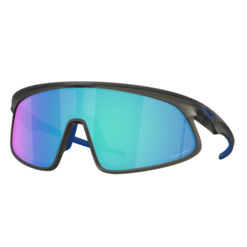 Oakley Occhiali RSLV Matte Grey Smoke w/ Prizm Sapphire