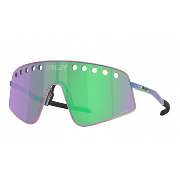 Oakley Occhiali Sutro TI Sweep Polished Oil Slick w/ Prizm Road Jade