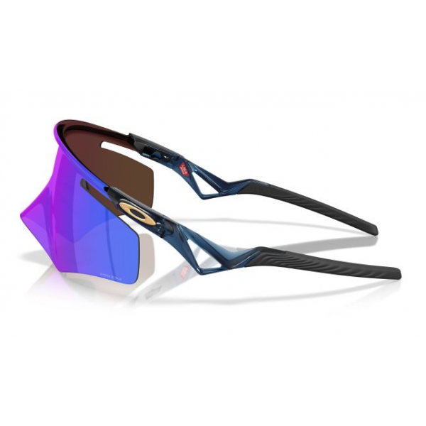 Oakley Occhiali QNTM Kato Transparent Stonewash w/ Prizm Sapphire
