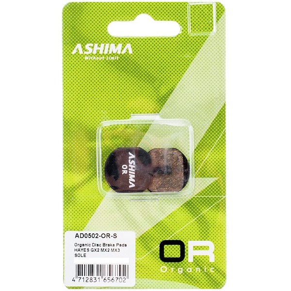 Pastiglie Freni A Disco Ashima AD0502 Organiche