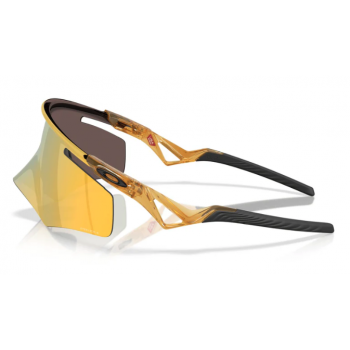Oakley Occhiali QNTM Kato Transparent Light Curry w/ Prizm 24k 2