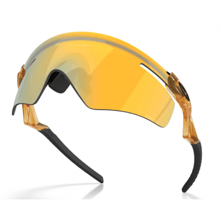 Oakley Occhiali QNTM Kato Transparent Light Curry w/ Prizm 24k