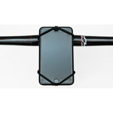 Ulac Supporto Smartphone Spyder Team PRO Per Attacco Manubrio In Silicone (Black)