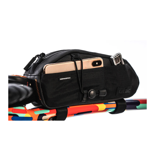 Ulac Borsello Tubo Orizzontale (Sopra) Trekking GT PRO Bolt-On (1,5 L) (Onyx)