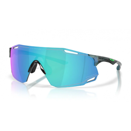 Oakley Occhiali Cybr Dyno Polished Black w/ Prizm Sapphire