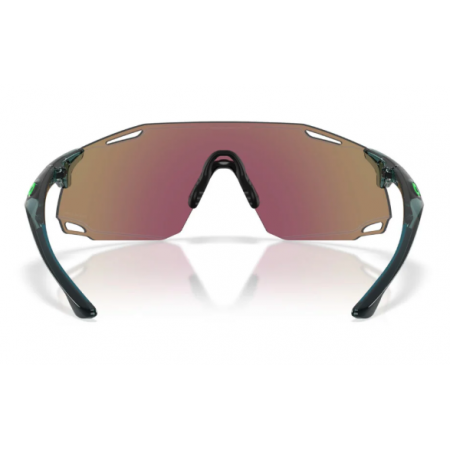 Oakley Occhiali Cybr Dyno Polished Black w/ Prizm Sapphire