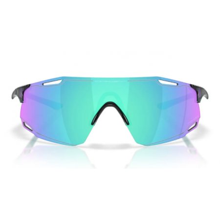 Oakley Occhiali Cybr Dyno Polished Black w/ Prizm Sapphire