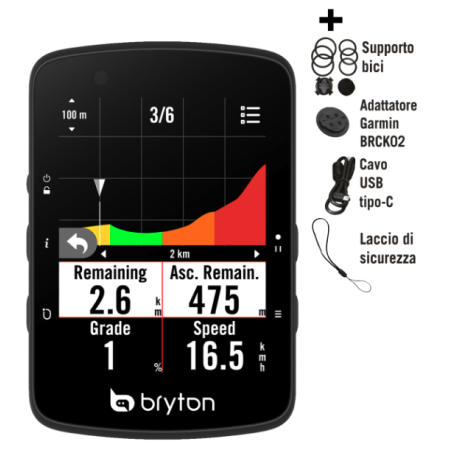 Bryton Ciclocomputer Rider 650E (Solo Dispositivo)
