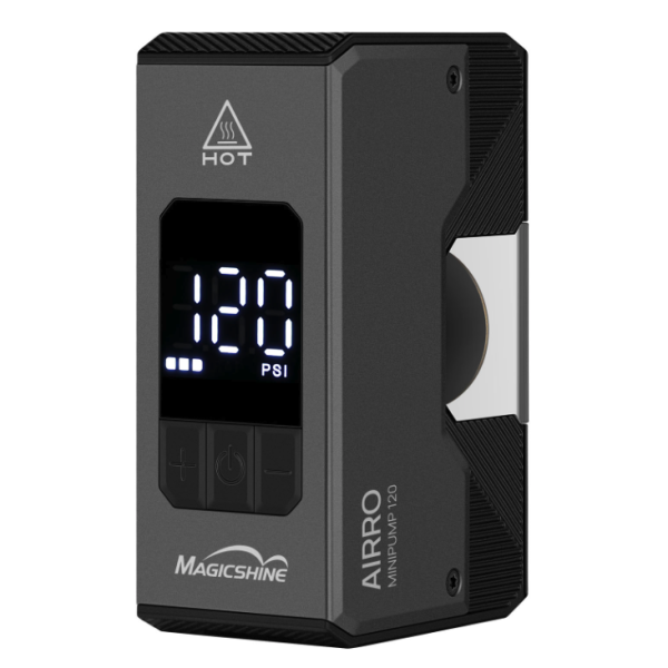 Magicshine Minipompa Elettrica Airro Con Manometro Digitale Integrato 8 Bar / 120 PSI