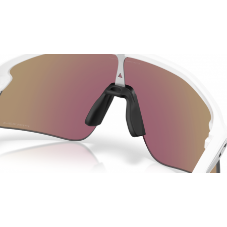 Occhiali Oakley Stunt Devil Matte White w/ Prizm Sapphire