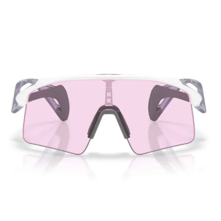 Occhiali Oakley Stunt Wing Polished White w/ Prizm Low Light