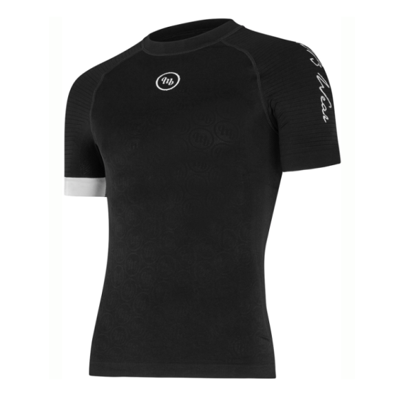 MB Wear Maglia Primaverile Freedom Manica Corta (Nero/Bianco Optical)