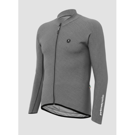 Pissei Maglia A Maniche Lunghe Primapelle (Grigio/Melange)