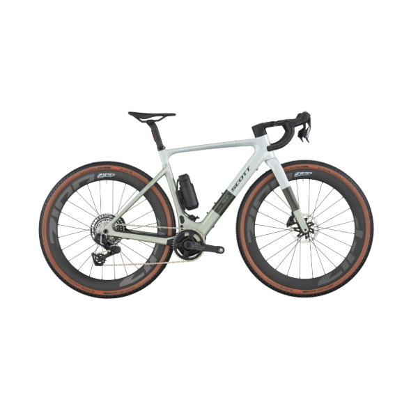 E-Bike Scott Solace Gravel 10 2026 (Pale Green/Beluga Grey)