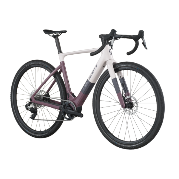 E-Bike Scott Solace Gravel 30 2026 (Mineral Pink/Flint Purple)