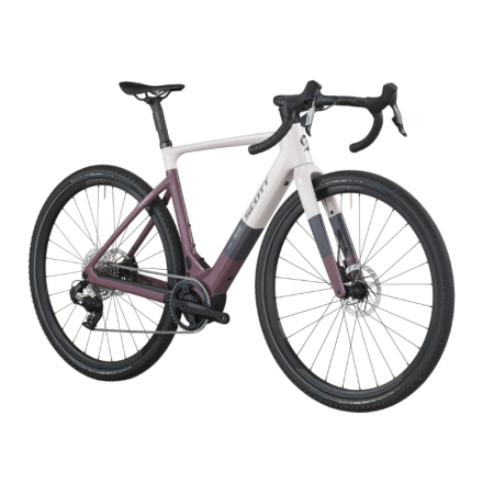 E-Bike Scott Solace Gravel 30 2026 (Mineral Pink/Flint Purple)