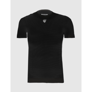 Pissei Maglia Intima Manica Corta Mindanao (Nero)